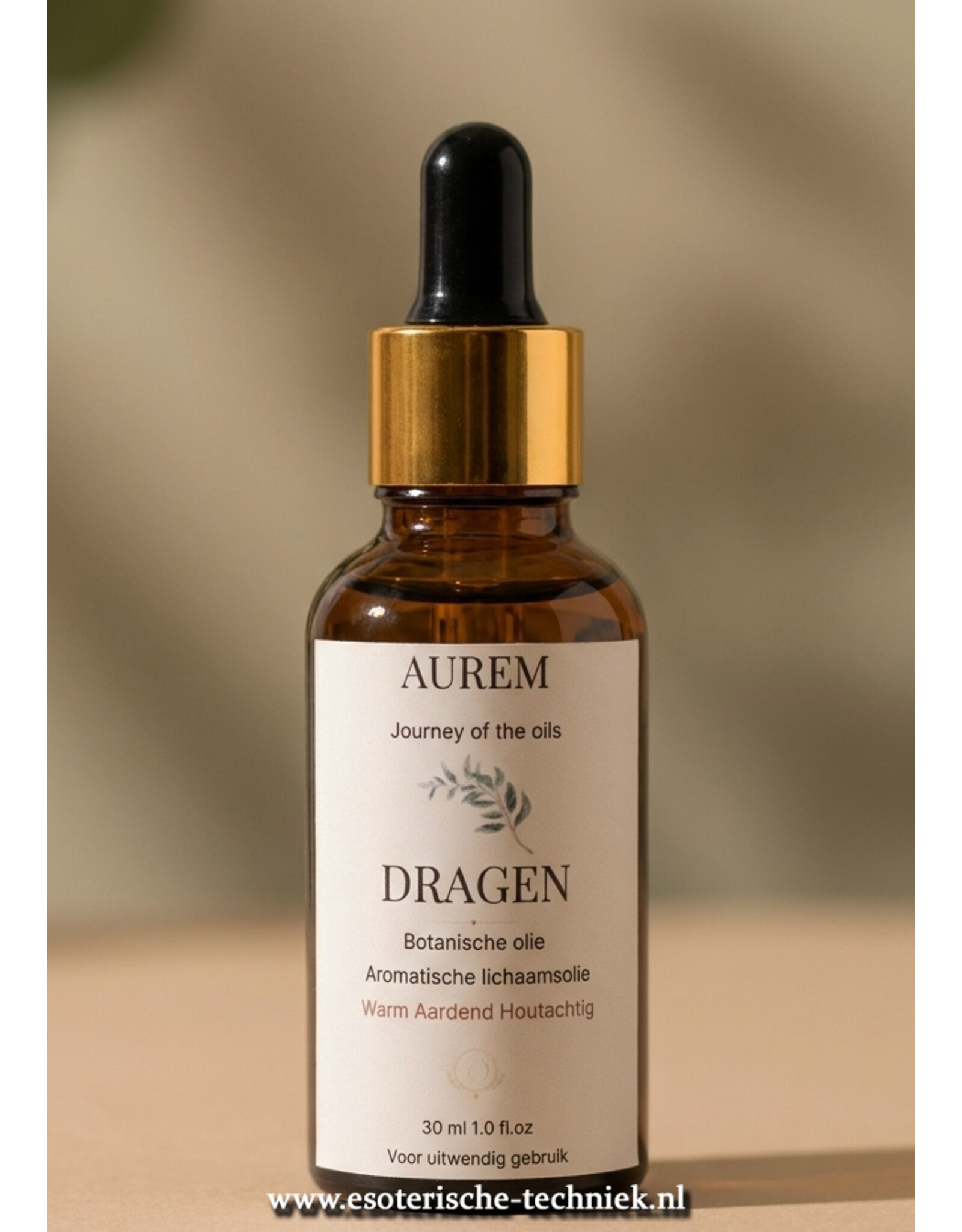 AUREM DRAGEN Fase 1 etherische olie blend voor Aarding en Veiligheid