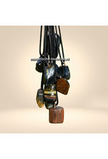 Orgonite Pendant with Hawk's Eye | Grounding & Protection