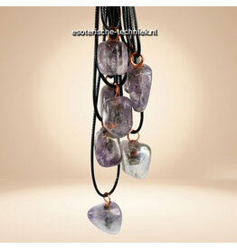 Orgonite Purper Aura hanger