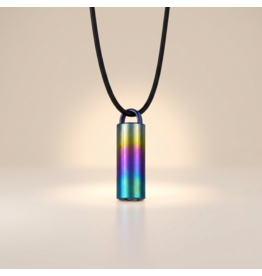 Titanium Orgonite hanger met  Shungite