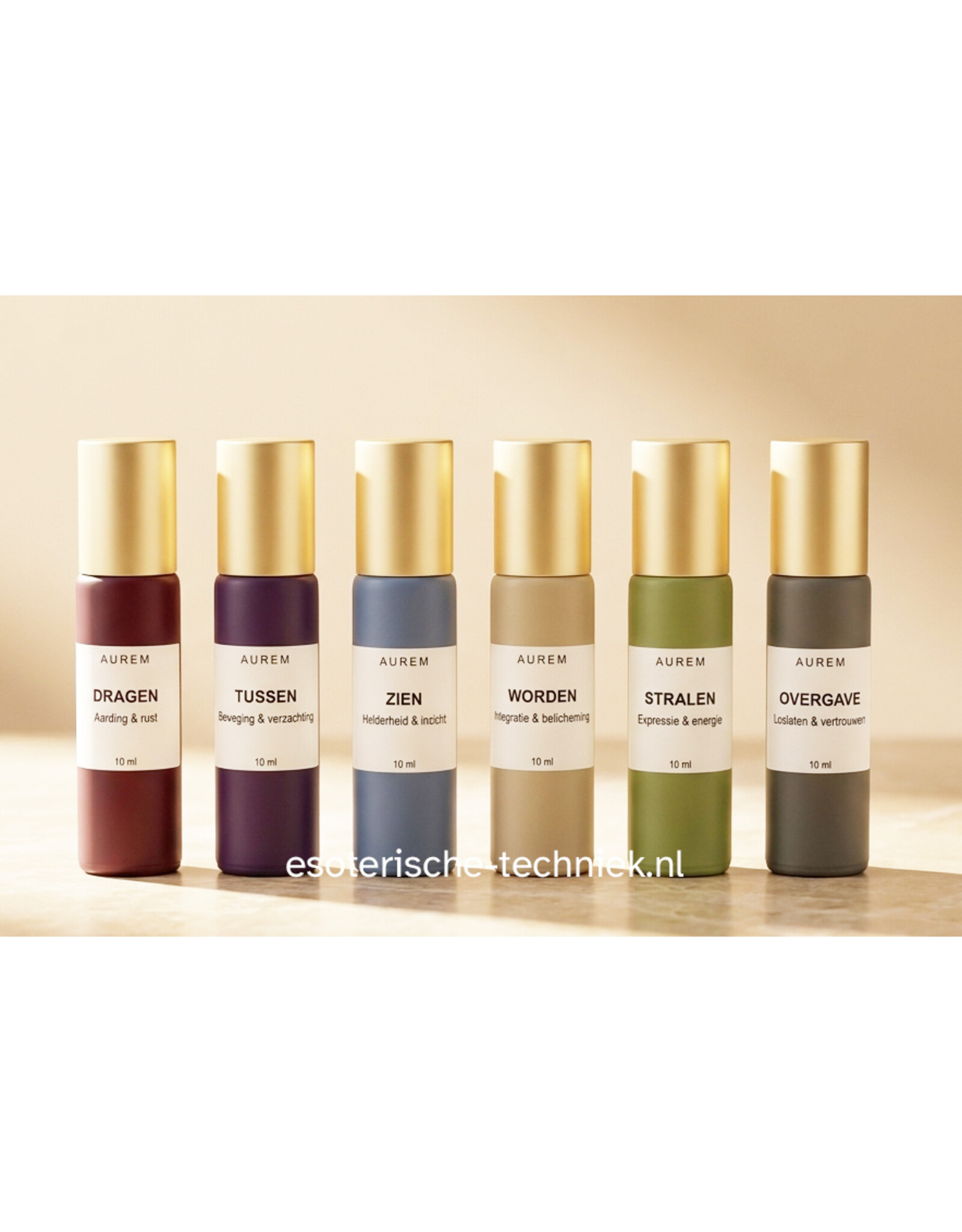 The Journey of Oils Ritual Collection in rollers van 10ml
