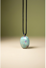 Orgonite hanger Robijn in Fuchsiet