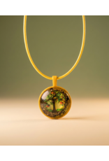 Orgonite  gekleurde hanger voor kinderen met diverse afbeeldingen