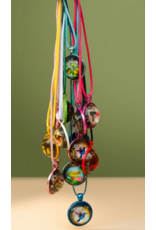 Orgonite  gekleurde hanger voor kinderen met diverse afbeeldingen