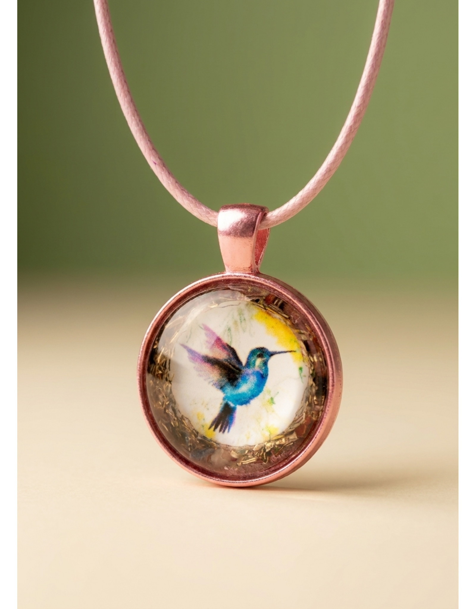 Orgonite  gekleurde hanger voor kinderen met diverse afbeeldingen