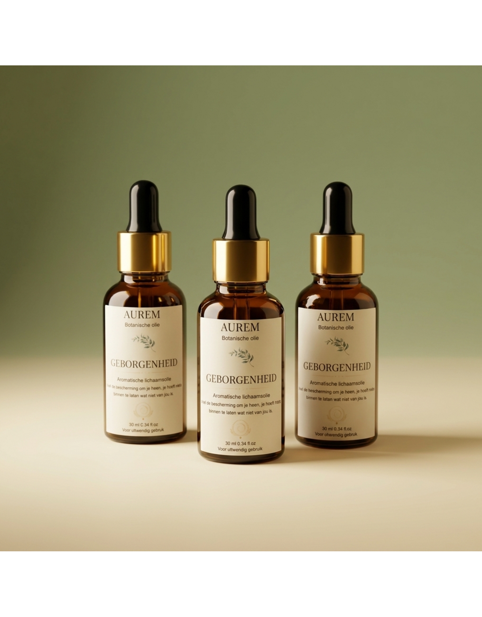 Botanische rituele olie voor Bescherming, Geborgenheid, Zachte begrenzing