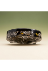 Orgonite Oplaadschijf met Vortex-antenne volgens Dr. Flanagan, Shungite, Zwarte Toermalijn en Herkimer-kristallen
