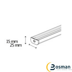 Luxaflex Eindkap 25mm onderlat