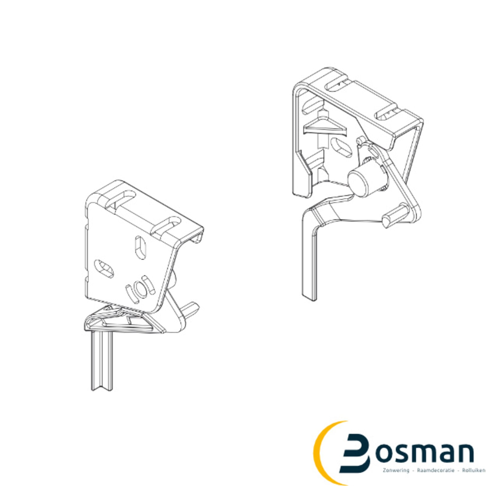 Luxaflex Montagebrackets o.d.d.