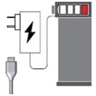 Luxaflex PowerView Li-ion lader 3-pin female