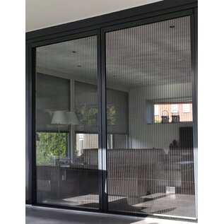 Luxaflex Koord & gaas vervangen Plisse dubbele hordeur