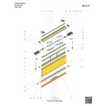 Luxaflex Aluminium onderstrip Deutte shade