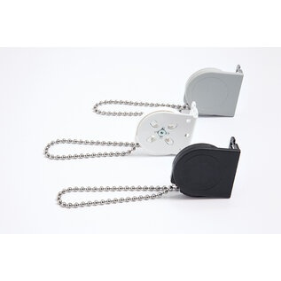 Luxaflex kettingbediening beugels met kapjes (Staal)