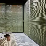 Horizontale jaloezie aluminium & houten