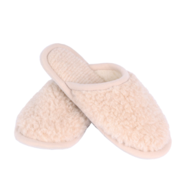 Flokati Slipper wolw