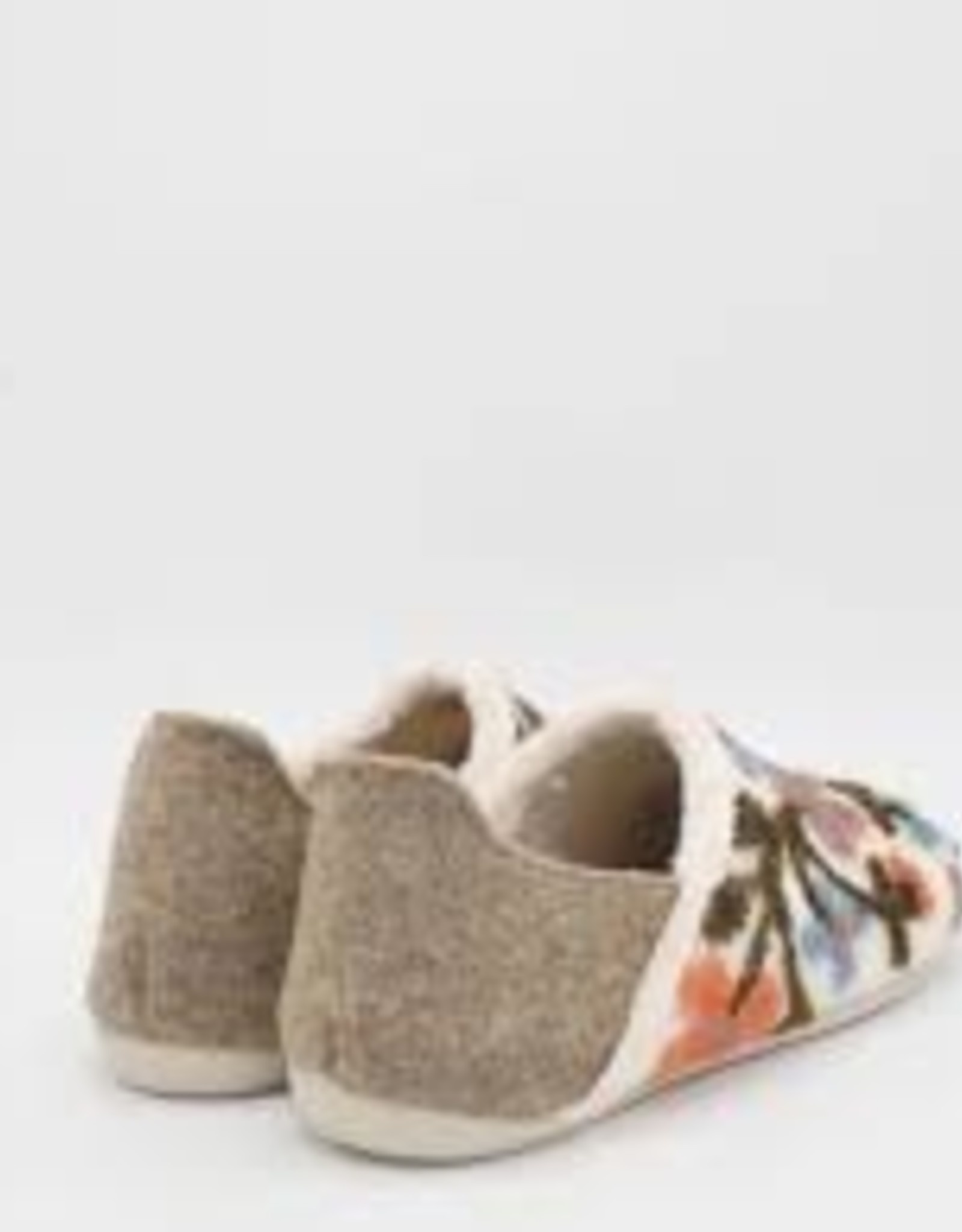 Q-Fit Home Shoes Leon creme/print