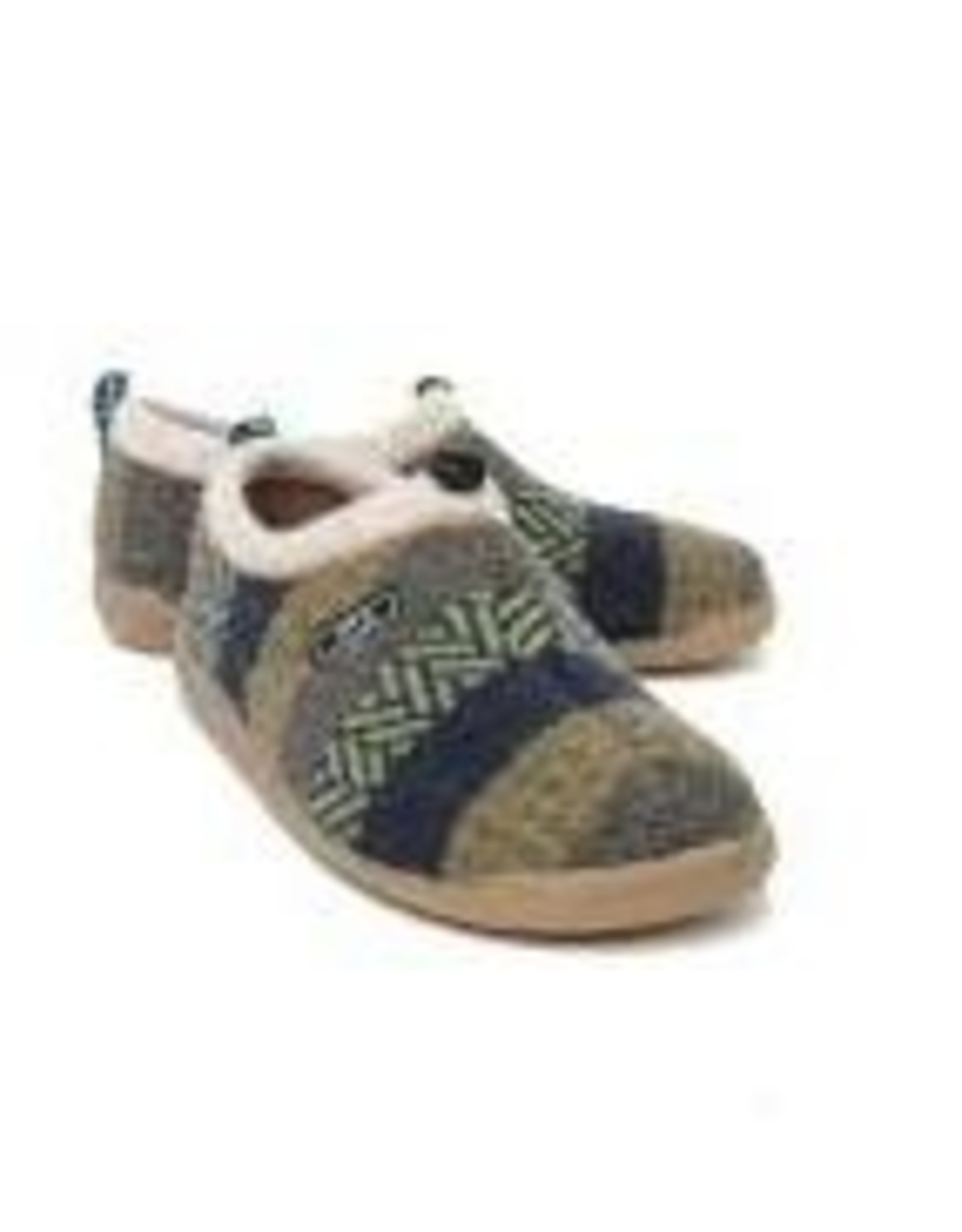 Q-Fit Home Shoes Amira multi groen/blau