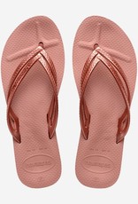 Havaianas  Wedge zalm 35,- nu 25,-
