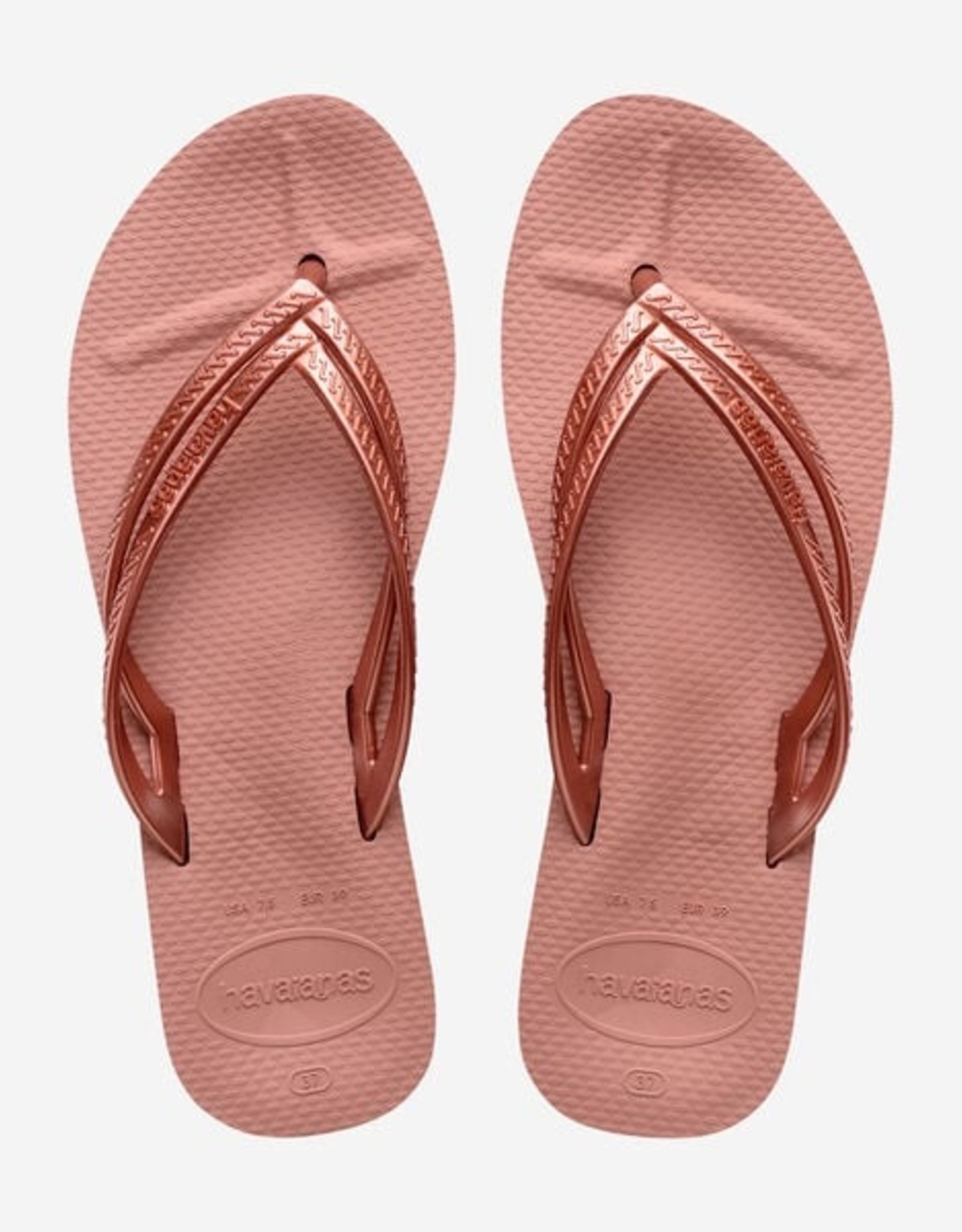 Havaianas  Wedge zalm 35,- nu 25,-