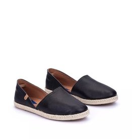 Verbenas Carmen zwart leer -/-25%