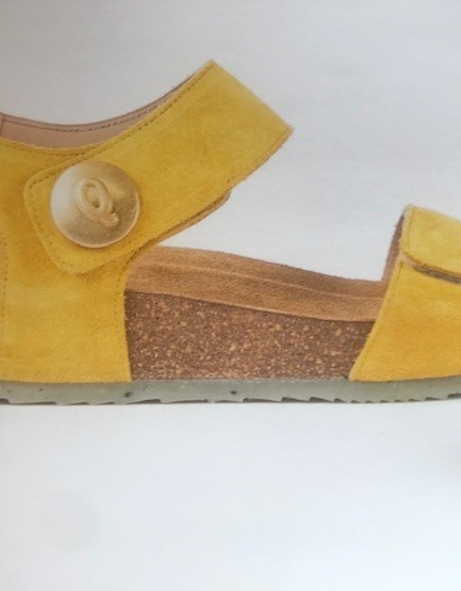 Q-Fit Home Shoes Mila geel -/-25%