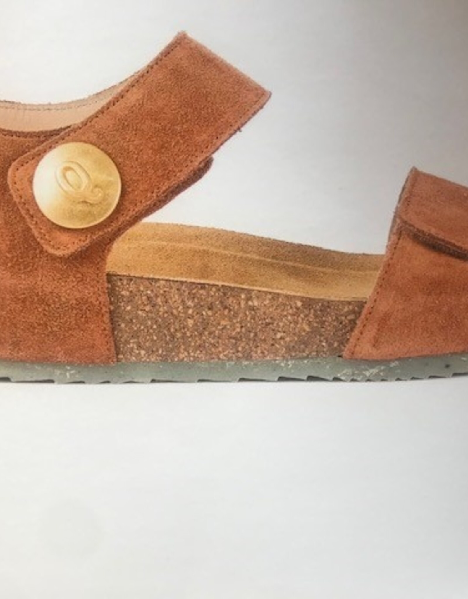 Q-Fit Home Shoes Mila cognac