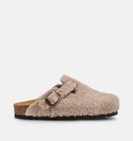 scholl Camille schaapje taupe