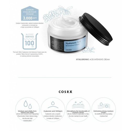 COSRX Hyaluronic Acid Intensive Cream 100 ml Little Wonderland