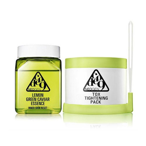 Neogen Code 9 Lemon Green Caviar Essence & Tox Tightening Pack Kit Neogen Code 9 Lemon Green Caviar Essence & Tox Tightening Pack Kit