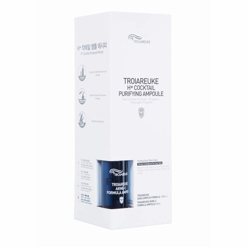 Troiareuke H+ Cocktail Purifying Ampoule Troiareuke H+ Cocktail Purifying Ampoule