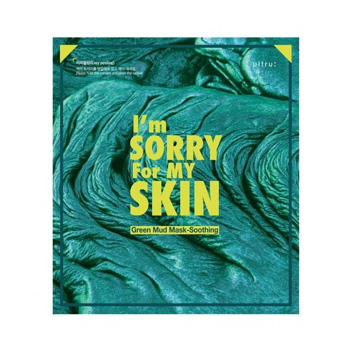 Ultru Im Sorry for My Skin Green Mud Mask Ultru Im Sorry for My Skin Green Mud Mask