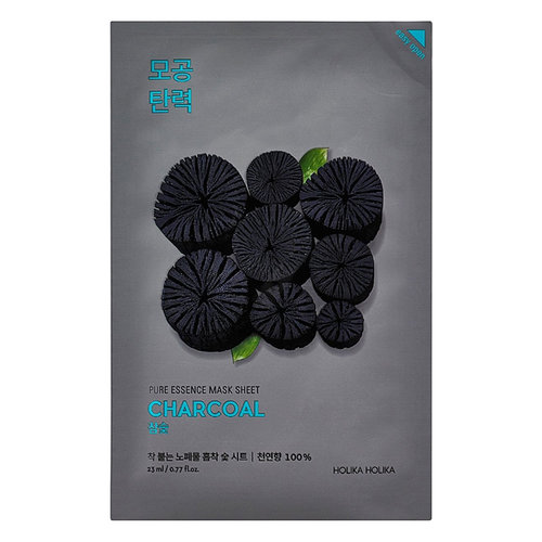 Holika Holika Pure Essence Mask Sheet Charcoal Holika Holika Pure Essence Mask Sheet Charcoal