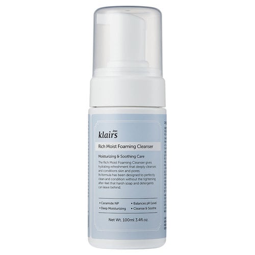 Klairs Rich Moist Foaming Cleanser Klairs Rich Moist Foaming Cleanser