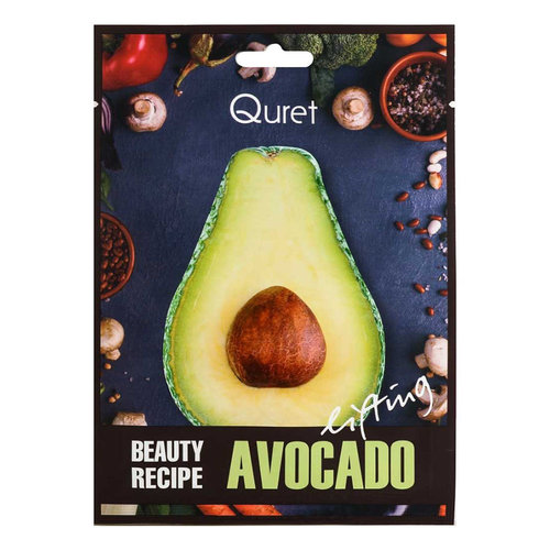 Quret Avocado Beauty Recipe Mask Quret Avocado Beauty Recipe Mask