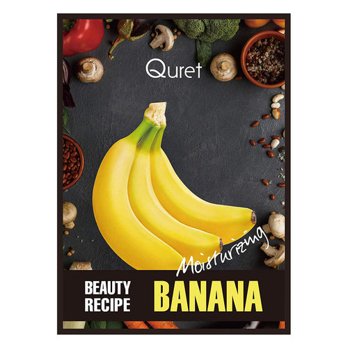 Quret Banana Beauty Recipe Mask Quret Banana Beauty Recipe Mask
