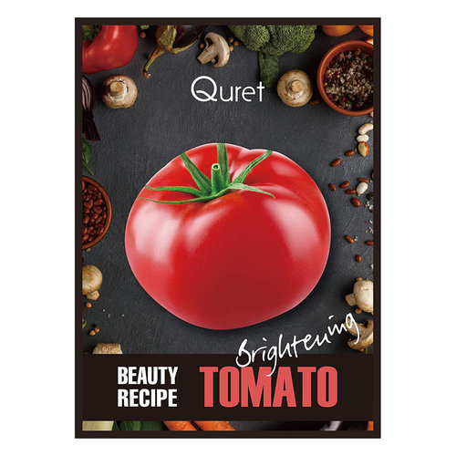 Quret Tomato Beauty Recipe Mask Quret Tomato Beauty Recipe Mask