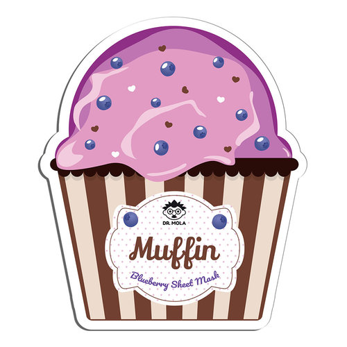 Dr. Mola Muffin Blueberry Sheet Mask Dr. Mola Muffin Blueberry Sheet Mask