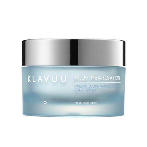 Klavuu Blue Pearlsation One Day 8cups Marine Collagen Aqua Cream Klavuu Blue Pearlsation One Day 8cups Marine Collagen Aqua Cream