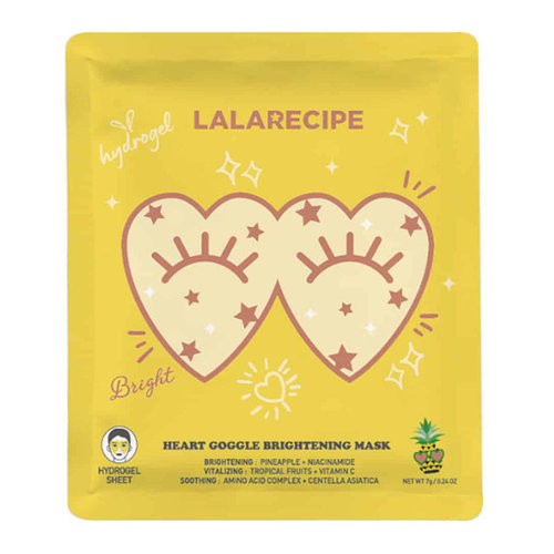 Lalarecipe Heart Goggle Brightening Mask Lalarecipe Heart Goggle Brightening Mask