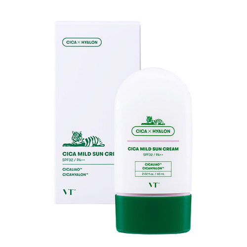 VT Cosmetics Cica Mild Sun Cream SPF32 PA++ VT Cosmetics Cica Mild Sun Cream SPF32 PA++