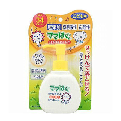 Rohto Mentholatum Mama Hug Sunblock Milk SPF 34 PA+++ Rohto Mentholatum Mama Hug Sunblock Milk SPF 34 PA+++