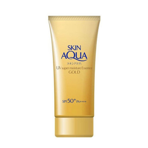 Rohto Mentholatum Skin Aqua UV Super Moisture Essence Gold SPF 50+ PA++++ Rohto Mentholatum Skin Aqua UV Super Moisture Essence Gold SPF 50+ PA++++
