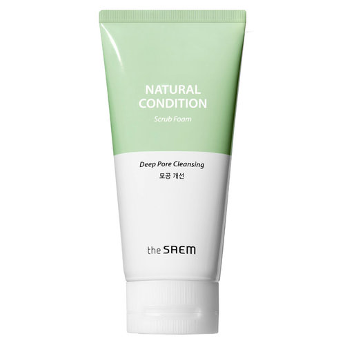 The Saem Natural Condition Scrub Foam (Deep Pore Cleansing) The Saem Natural Condition Scrub Foam (Deep Pore Cleansing)
