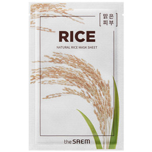 The Saem Natural Rice Sheet Mask The Saem Natural Rice Sheet Mask