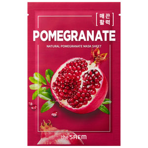 The Saem Natural Pomegranate Sheet Mask The Saem Natural Pomegranate Sheet Mask