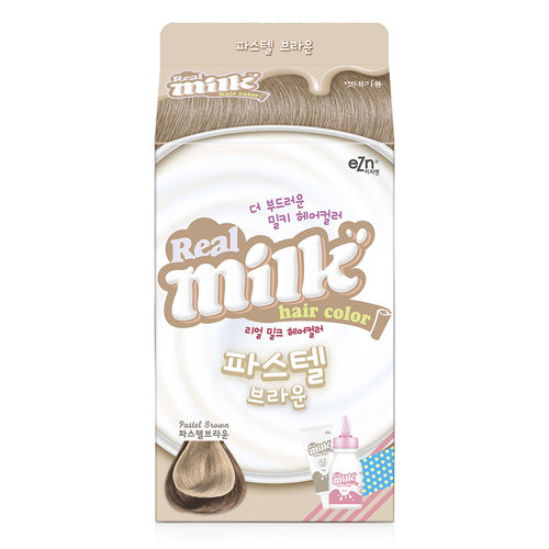 eZn Real Milk Hair Color Pastel Brown eZn Real Milk Hair Color Pastel Brown