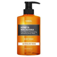 Honey & Macadamia Body Wash English Rose