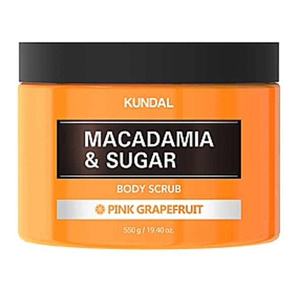 Kundal Macadamia & Sugar Body Scrub Pink Grapefruit 550g Little Wonderland