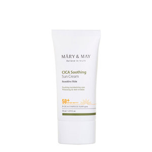 Mary & May CICA Soothing Sun Cream SPF50+ PA++++ Mary & May CICA Soothing Sun Cream SPF50+ PA++++