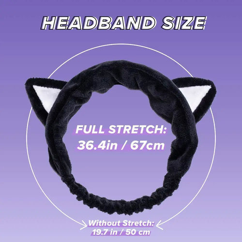 I Dew Care Black Cat Headband I Dew Care Black Cat Headband